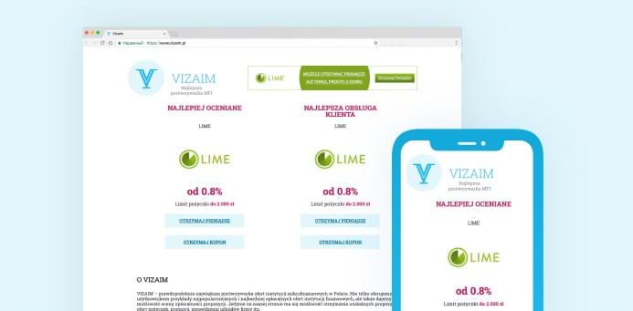 Экран приложения ViZaim